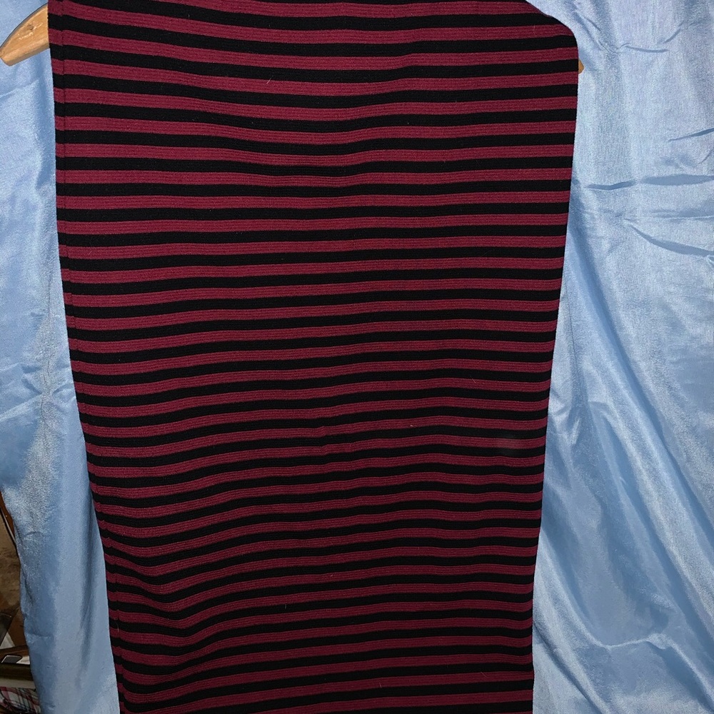 Striped forever 21 pencil skirt